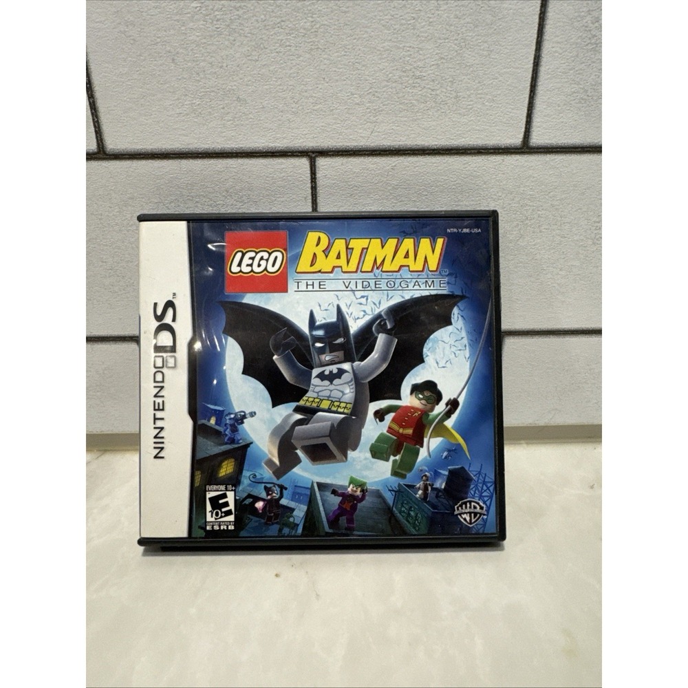 LEGO Batman: The Videogame (Nintendo DS, 2008) - CIB Complete - Tested